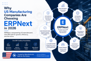 Why US Manufacturing Companies Are Choosing ERPNext in 2026