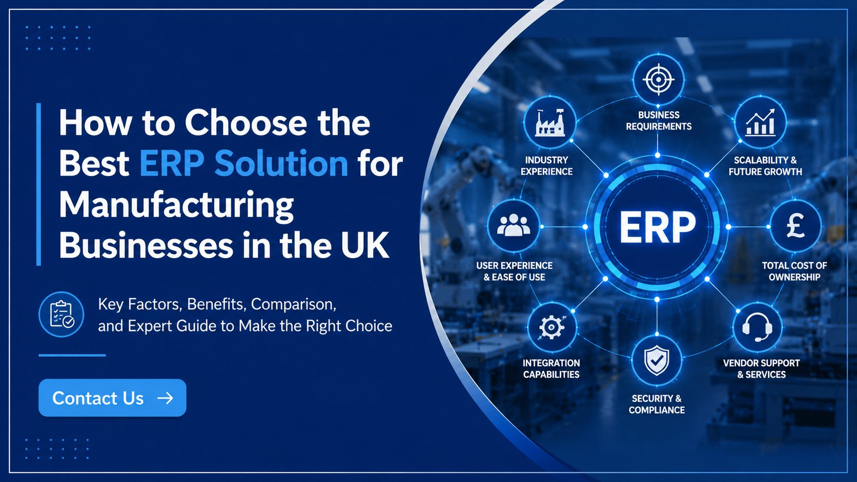 Best ERP Solution for Manufacturing Businesses in the UK